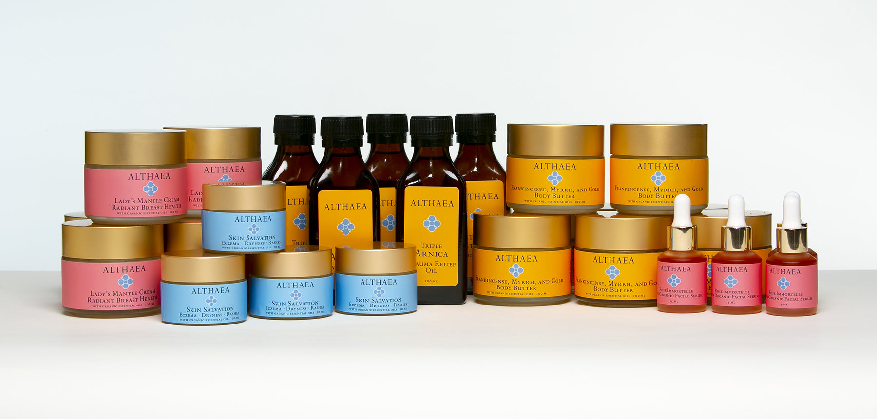 Althaea natural skincare collection